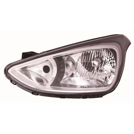 HYUNDAI I10 13-* FAROL ESQUERDO ELÉCTRICO INTERIOR NEGRO (H4/H7)