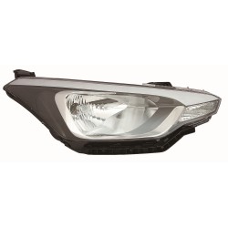 HYUNDAI I20 15-* FAROL DIREITO ELÉCTRICO INTERIOR NEGRO (5 PORTAS/H4)