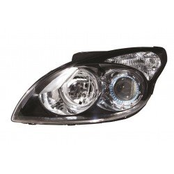 HYUNDAI I30 07-* FAROL ESQUERDO ELÉCTRICO INTERIOR NEGRO