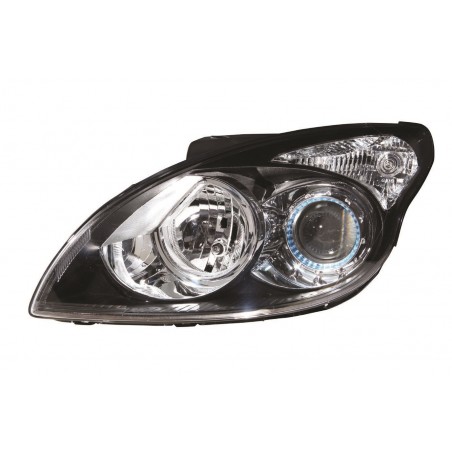 HYUNDAI I30 07-* FAROL ESQUERDO ELÉCTRICO INTERIOR NEGRO