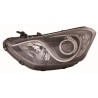 HYUNDAI I30 H/B 13-* FAROL ESQUERDO ELÉCTRICO COM MOTOR INTERIOR CROMADO (H7)