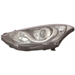 HYUNDAI I30 H/B 15-* FAROL ESQUERDO ELÉCTRICO COM MOTOR INTERIOR CROMADO (H7/H7/H7/PY21W/W5W)