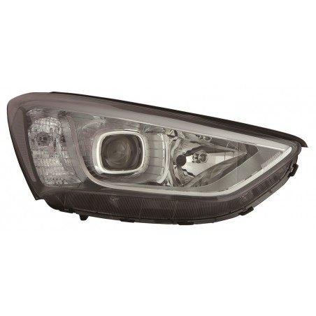 HYUNDAI SANTA FE 2013-* FAROL DIREITO ELÉCTRICO (H7/H7) (LED)