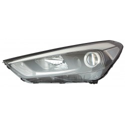 HYUNDAI TUCSON 2015.09-* FAROL ESQUERDO ELÉCTRICO COM MOTOR (H7/H7/PY21W/LED)