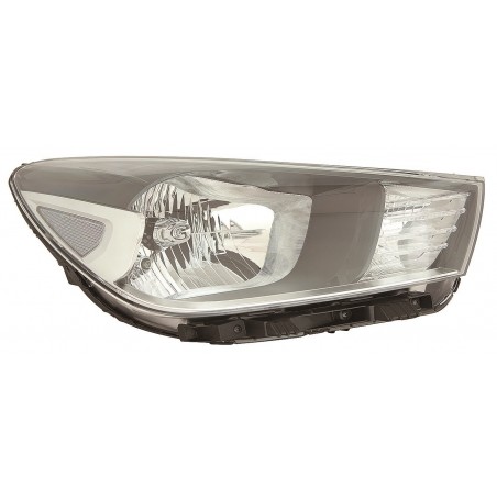 KIA RIO 17-* FAROL DIREITO ELÉCTRICO (H4/PY21W/W5W)