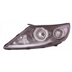KIA SPORTAGE 14-* FAROL ESQUERDO ELÉCTRICO INTERIOR NEGRO (H7/H7/LED)