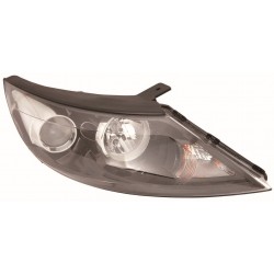 KIA SPORTAGE 11-* FAROL DIREITO MANUAL/ELÉCTRICO INTERIOR NEGRO (H7/H7)