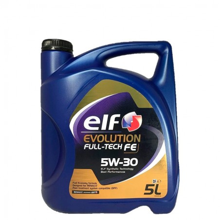 Óleo ELF Evolution Full Tech R 5W30 5L – Lubrificante Automóvel de Alta Performance