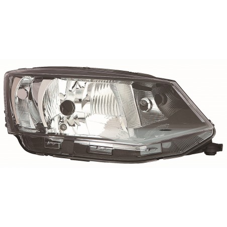 SKODA FABIA 15-* FAROL DIREITO ELÉCTRICO COM MOTOR INTERIOR NEGRO (H4)