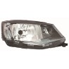 SKODA FABIA 15-* FAROL DIREITO ELÉCTRICO COM MOTOR INTERIOR NEGRO (H4)