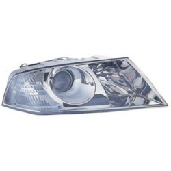 SKODA OCTAVIA 04-* FAROL DIREITO ELÉCTRICO COM LUPA (H7/H1)