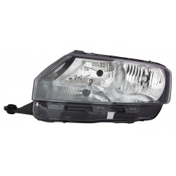 SKODA RAPID 13-* FAROL ESQUERDO ELÉCTRICO COM MOTOR (H7/H15/PY21W/W5W)