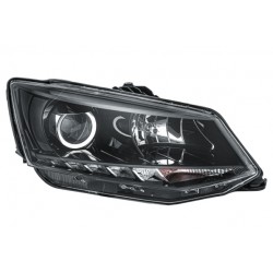 FAROL DIREITO ELÉCTRICO COM MOTOR INTERIOR NEGRO (H7/H7)* SKODA FABIA III 2014/08-