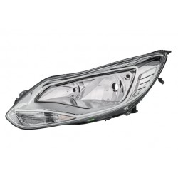 FAROL ESQUERDO FORD FOCUS III CROMADO 2010/07-