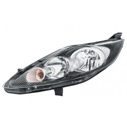 FAROL ESQUERDO NEGRO FORD FIESTA 2008/09-