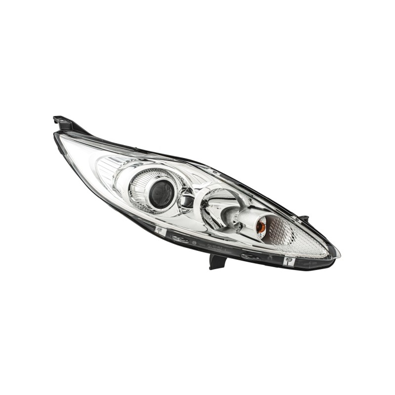FAROL DIREITO PRATEADO FORD FIESTA 2008/06-