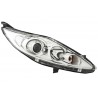 FAROL DIREITO PRATEADO FORD FIESTA 2008/06-