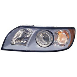 VOLVO V50 04-* FAROL DIREITO ELÉCTRICO INTERIOR CINZA (H7/HB3/P21W/W5W)