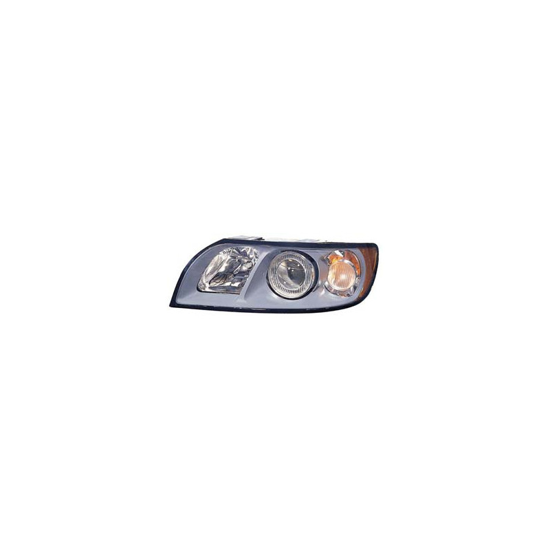 VOLVO V50 04-* FAROL DIREITO ELÉCTRICO INTERIOR CINZA (H7/HB3/P21W/W5W)