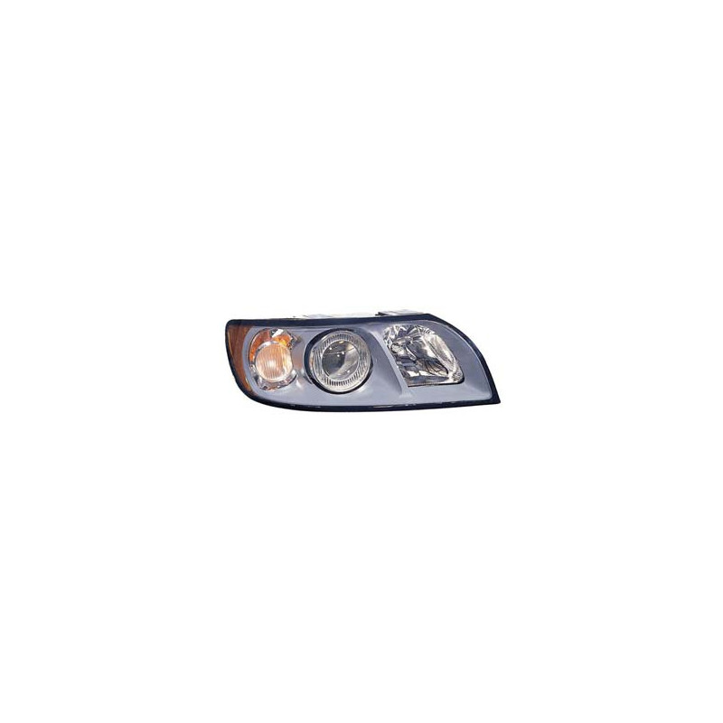 VOLVO V50 04-* FAROL ESQUERDO ELÉCTRICO INTERIOR CINZA (H7/HB3/P21W/W5W)