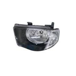 MITSUBISHI L200 06-* FAROL ESQUERDO ELÉCTRICO (PISCA BRANCO) (CABINE DUPLA)