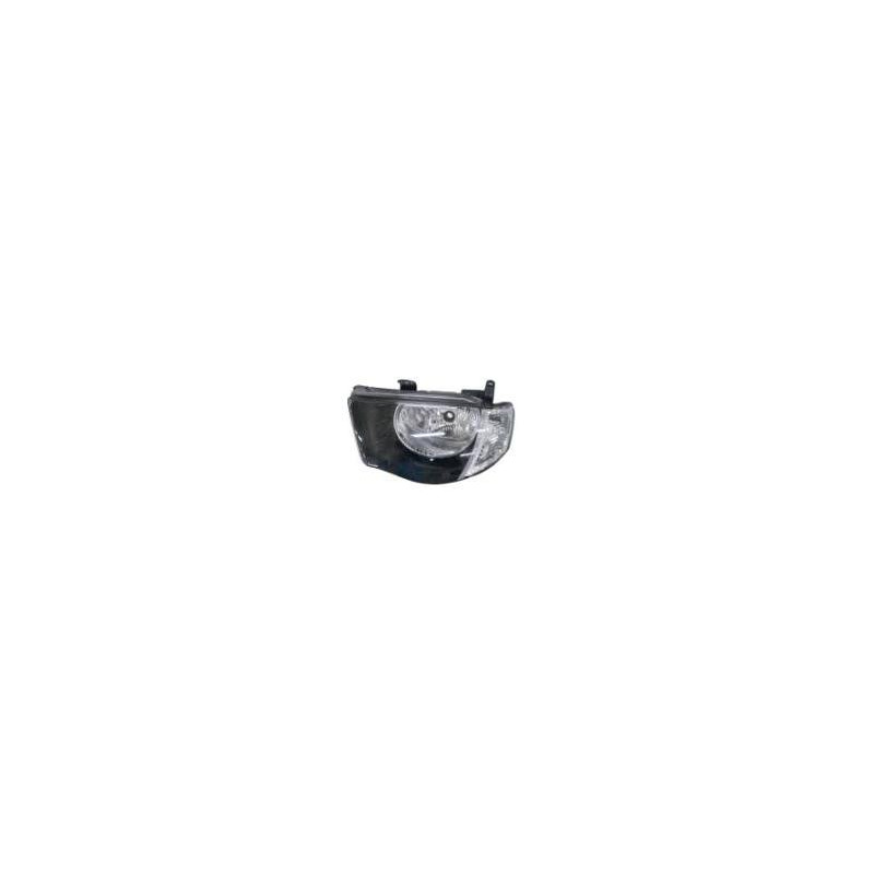 MITSUBISHI L200 06-* FAROL ESQUERDO ELÉCTRICO (PISCA BRANCO) (CABINE DUPLA)