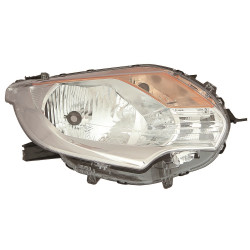 MITSUBISHI L200 15-* FAROL DIREITO MANUAL/ELÉCTRICO INTERIOR CROMADO (H4)