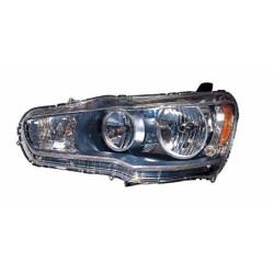 MITSUBISHI LANCER 08-* FAROL DIREITO ELÉCTRICO INTERIOR NEGRO