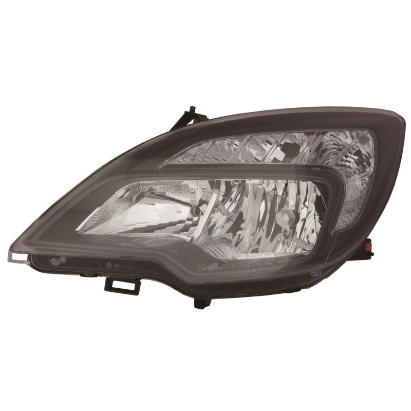 OPEL MERIVA 10-* FAROL ESQUERDO ELÉCTRICO COM MOTOR INTERIOR NEGRO (H7/H1)