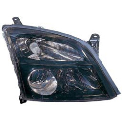 OPEL VECTRA 02-* FAROL DIREITO ELÉCTRICO INTERIOR NEGRO