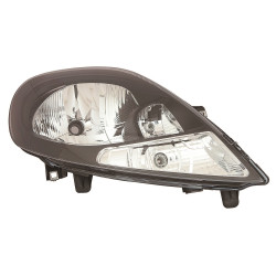 OPEL VIVARO 06-* FAROL DIREITO ELÉCTRICO COM PISCA BRANCO INTERIOR NEGRO (H4/PY21W/W5W)