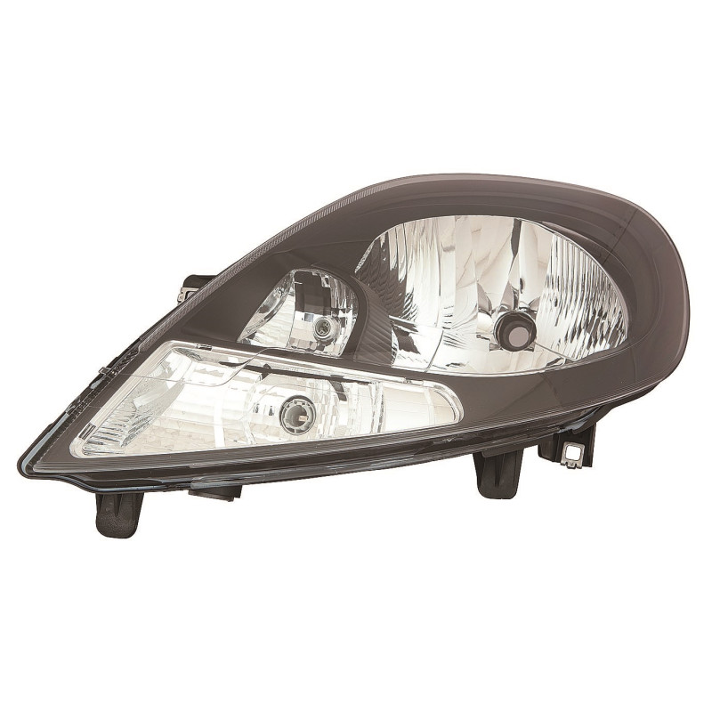 OPEL VIVARO 06-* FAROL ESQUERDO ELÉCTRICO COM PISCA BRANCO INTERIOR NEGRO (H4/PY21W/W5W)