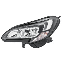 FAROL ESQUERDO OPEL CORSA LED 2014/09-