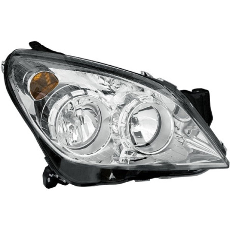 FAROL DIREITO OPEL ASTRA H 2004/01- (INTERIOR CROMADO)