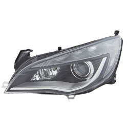 FAROL ESQUERDO BI-XENON+LCD+CUR OPEL ASTRA J 2009/09-