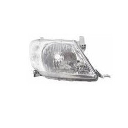TOYOTA HILUX 09-* FAROL DIREITO MANUAL/ELÉCTRICO (COM PISCA BRANCO)