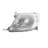 TOYOTA HILUX 09-* FAROL ESQUERDO MANUAL/ELÉCTRICO (COM PISCA BRANCO)
