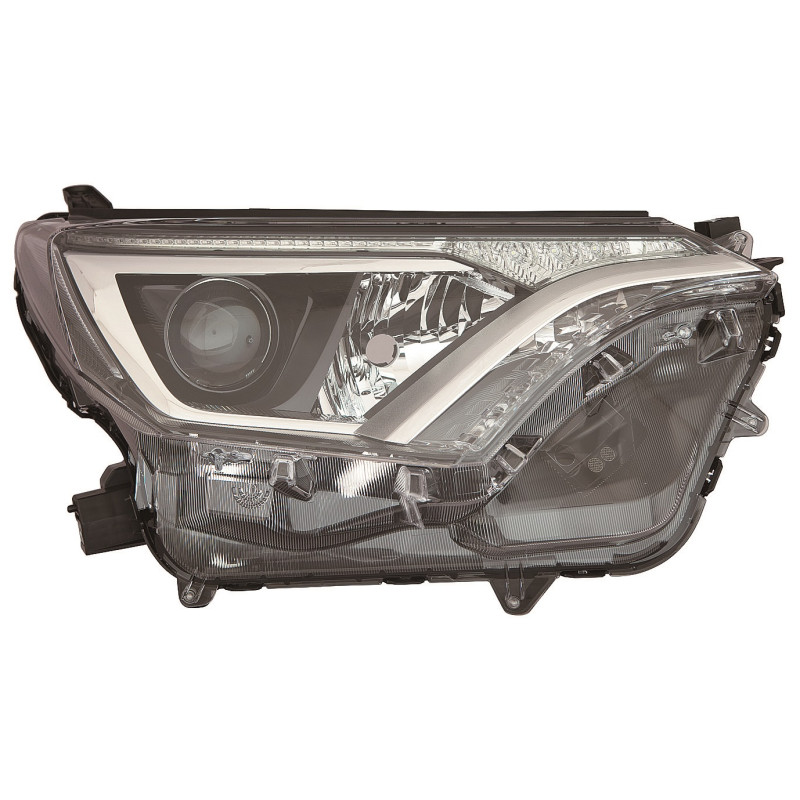 TOYOTA RAV4 16-* FAROL DIREITO COM MOTOR ELÉCTRICO INTERIOR NEGRO (HIR2/WY21W) (LED)