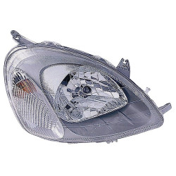 TOYOTA YARIS 99-* FAROL ESQUERDO (T/ICHIKOH - MOTOR INTERIOR)