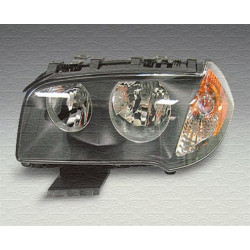 BMW X3 (E83)* FAROL ESQUERDO ELÉCTRICO COM FAROLIM AMARELO M/MARELLI (H7)