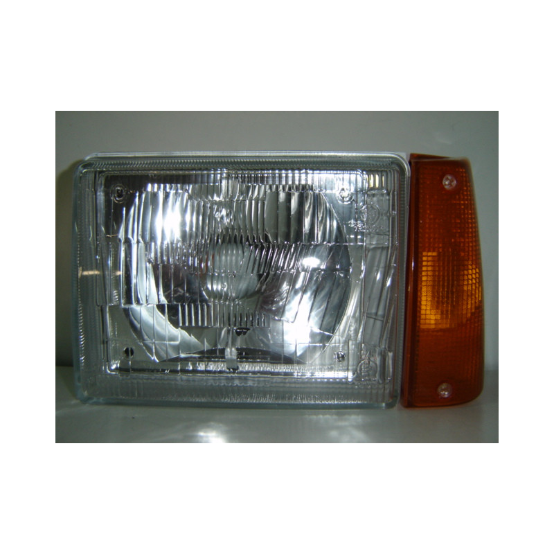 FIAT PANDA 86-* FAROL ESQUERDO FAROLIM AMARELO