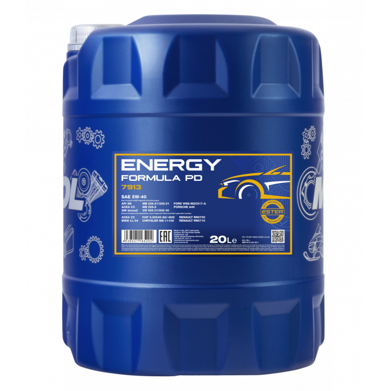 MANNOL 7913 Energy Formula PD 5W-40 20L