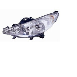PEUGEOT 207 06-* FAROL DIREITO ELÉCTRICO COM FAROL NEVOERIO (H7/H7/H1)