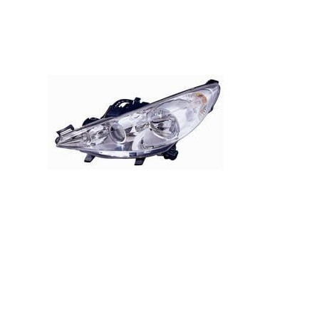 PEUGEOT 207 06-* FAROL ESQUERDO ELÉCTRICO COM FAROL NEVOEIRO (H7/H7/H1)