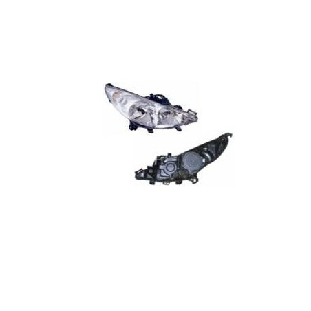 PEUGEOT 207 06-* FAROL DIREITO ELÉCTRICO SEM FAROL NEVOEIRO (H7/H1)