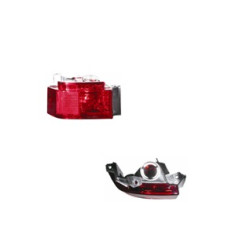 OPEL MERIVA 03-* FAROLIM NEVOEIRO TRÁS DIREITO (INTERIOR CROMADO)