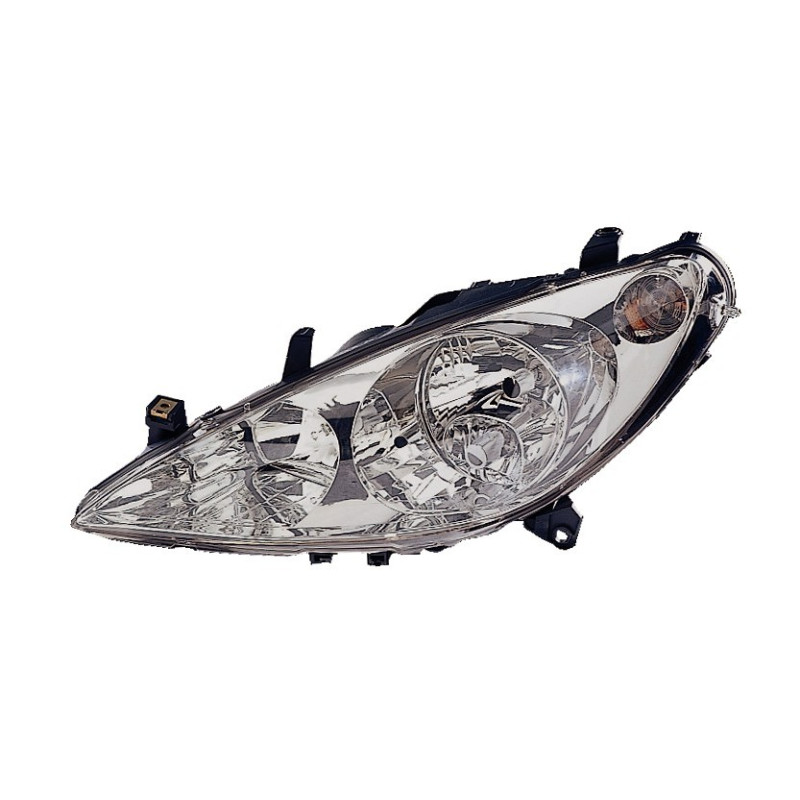 PEUGEOT 307 01-* FAROL ESQUERDO ELÉCTRICO COM FAROL NEVOEIRO
