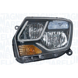 DACIA DUSTER 13-* FAROL ESQUERDO SEM NEVOEIRO COM LUZ DIURNA AZUL M/MARELLI (H1/H7)