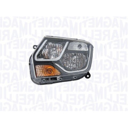 DACIA DUSTER 13-* FAROL ESQUERDO SEM NEVOEIRO COM LUZ DIURNA BRANCA M/MARELLI (H1/H7/W21/5W/PY21W)