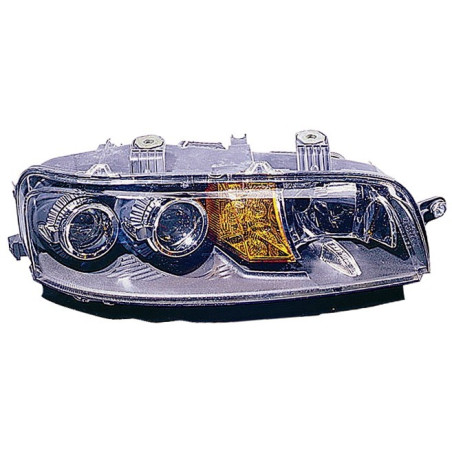 FIAT PUNTO 02-* FAROL DIREITO ELÉCTRICO COM FAROL NEVOEIRO (H1/H1)